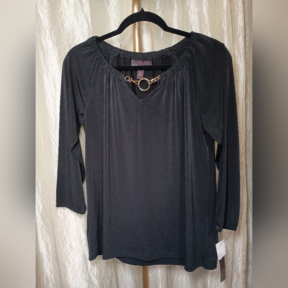 Dana Buchman Tops - Dana Buchman Women's Top with Chain Detail Size S